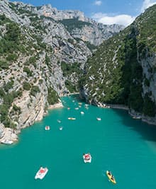 camping Le Parc in de Var, in de Provence-Alpen-Côte d'Azur regio, ligt in de nabije omgeving van de Gorges du Verdon