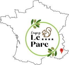 Logo 4-Sterne-Campingplatz Le Parc im Departement Var